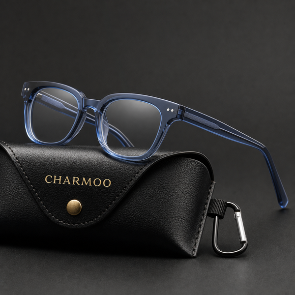 Kael Vintage Square TR90 Eyeglasses Frame