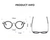 Titanium Vintage Round Eyeglasses Frames XFS9638