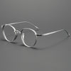 Titanium Vintage Round Eyeglasses Frames ST10519