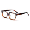 Oversized Square Reading Glasses Men Women Portable Large Frame High-definition Presbyopia Eyeglasses Diopter