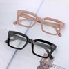 Oversized Square Reading Glasses Men Women Portable Large Frame High-definition Presbyopia Eyeglasses Diopter