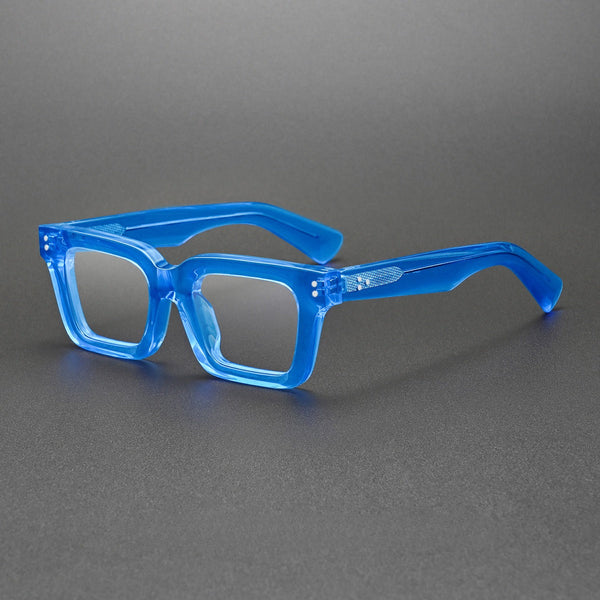 Nevin Vintage Square Acetate Glasses Frame