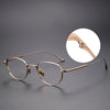 Titanium Round Glasses FrameChord E