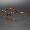 Titanium Vintage Round Eyeglasses Frames SH F85676