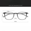 Fashionable ultra-light retro frame 8028