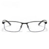 MEN'S FASHIONABLE HALF-FRAME ANTI-BLUE LIGHT READING GLASSES