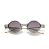 Sera Round Titanium Glasses Frame With Magnetic Sunglasses Clips