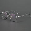 Retro Titanium Square Glasses Frame ST M3090