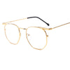 Trends Metal Frame Optical Eyeglasses Blue Light Blocking Glasses For Men Clear Computer Spectacles Square Gaming Eyewear