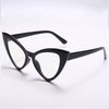 New Cat Eye Computer Glasses Women Anti Blue Light Triangle Optical Frames Fashion Eyewear Leopard Red Spectacle Eyeglasses