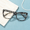 Rectangle Crystal Eyeglasses