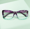 Rectangle Crystal Eyeglasses