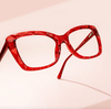 Rectangle Crystal Eyeglasses