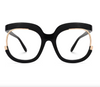 Square Black Eyeglasses