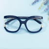 Square Black Eyeglasses