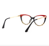 Cat Eye Red Tortoise Eyeglasses