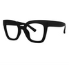 Square Black Eyeglasses