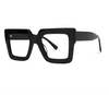 Square Black Eyeglasses