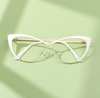 Cat Eye Gold Eyeglasses