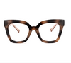 Square Tortoise Eyeglasses