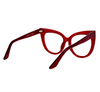 Cat Eye Glitter Red Eyeglasses