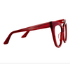 Cat Eye Glitter Red Eyeglasses