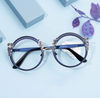 Round Gold Eyeglasses