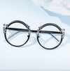 Round Gold Eyeglasses