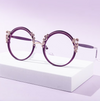 Round Gold Eyeglasses