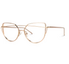 Aviator Gold Eyeglasses