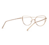 Aviator Gold Eyeglasses