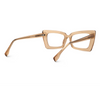 Rectangle Tawny Eyeglasses