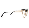 Stylish Black Browline Glasses