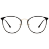 Mixed Materials Cat eye Glasses