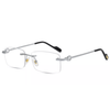 Rimless Rectangle Glasses