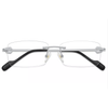 Rimless Rectangle Glasses