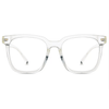 Oversized Clear Square Glasses