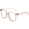 Oversized Clear Square Glasses