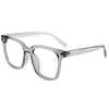 Oversized Clear Square Glasses