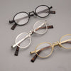 Metal Oval Glasses Frames V01