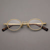 Metal Oval Glasses Frames V01