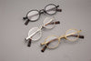 Metal Oval Glasses Frames V01