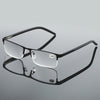 MEN'S FASHIONABLE METAL LIGHTWEIGHT ANTI-BLUE LIGHT READING GLASSES