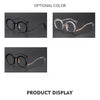 Titanium Vintage Round Eyeglasses Frames MM0034