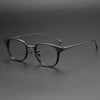 Titanium Vintage Square Eyeglasses Frames GMS823