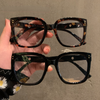 Oversized Square Eyeglasses Frames for Women Men Anti Blue Light Glasses Frame Optical Computer Eyewear