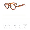 Acetate Round Glasses Frames 8142