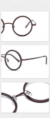 Metal Round Glasses Frames WH A8068