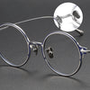 Titanium Vintage Round Eyeglasses Frames PHI