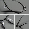 Titanium Vintage Round Eyeglasses Frames ST1052